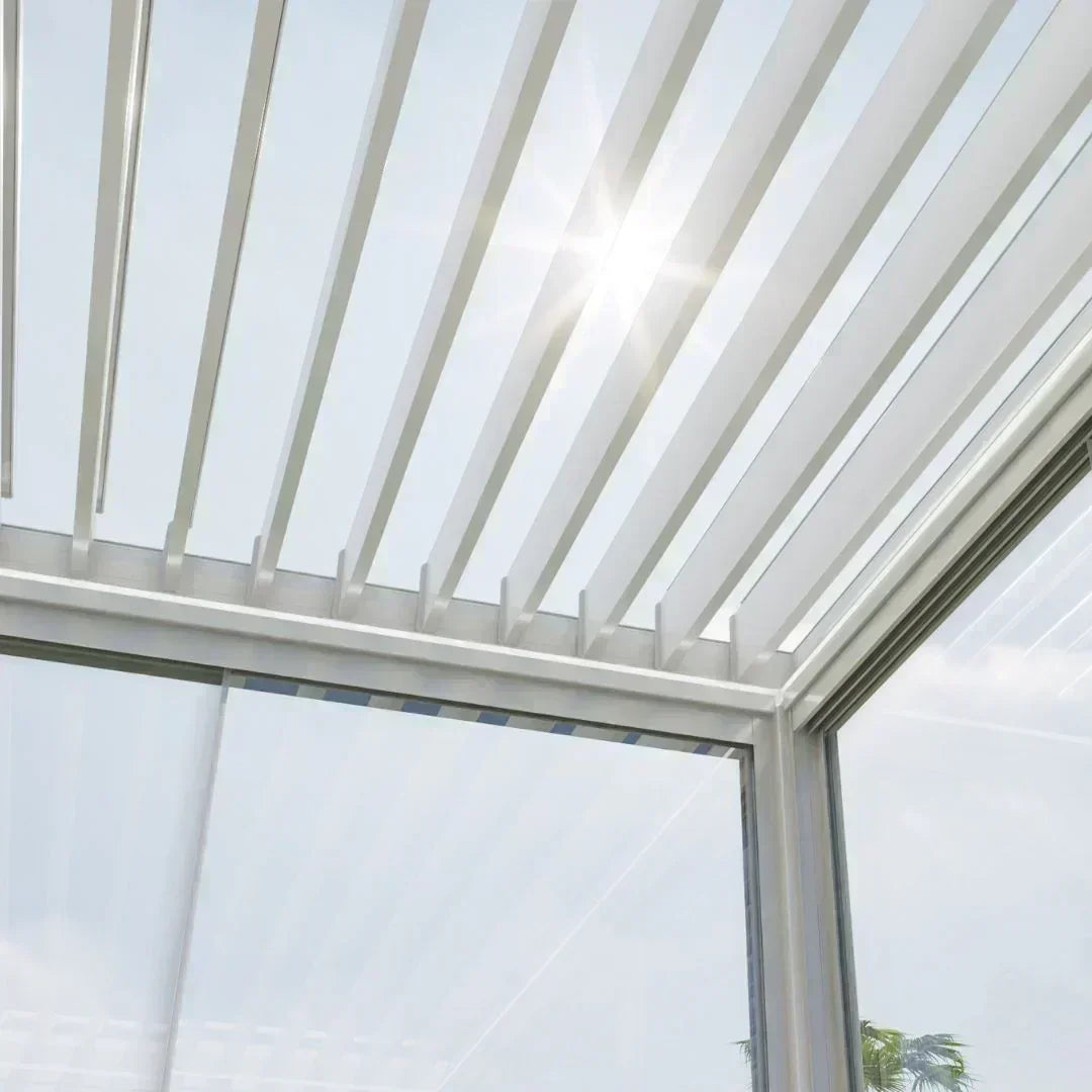 4x3m Pergola Adossée Bioclimatique : Gamme Nova - Pergomax