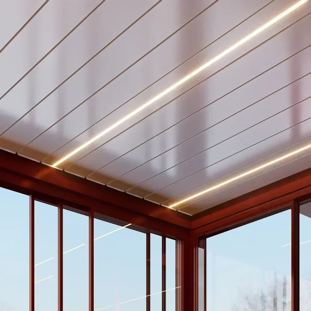 9x4m Pergola Bioclimatique : Gamme Signature - Pergomax