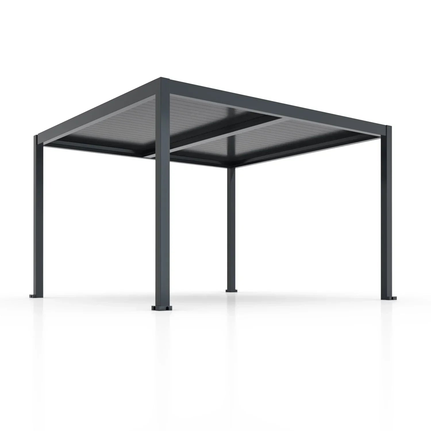 4x4m Pergola Bioclimatique : Gamme Nova - Pergomax