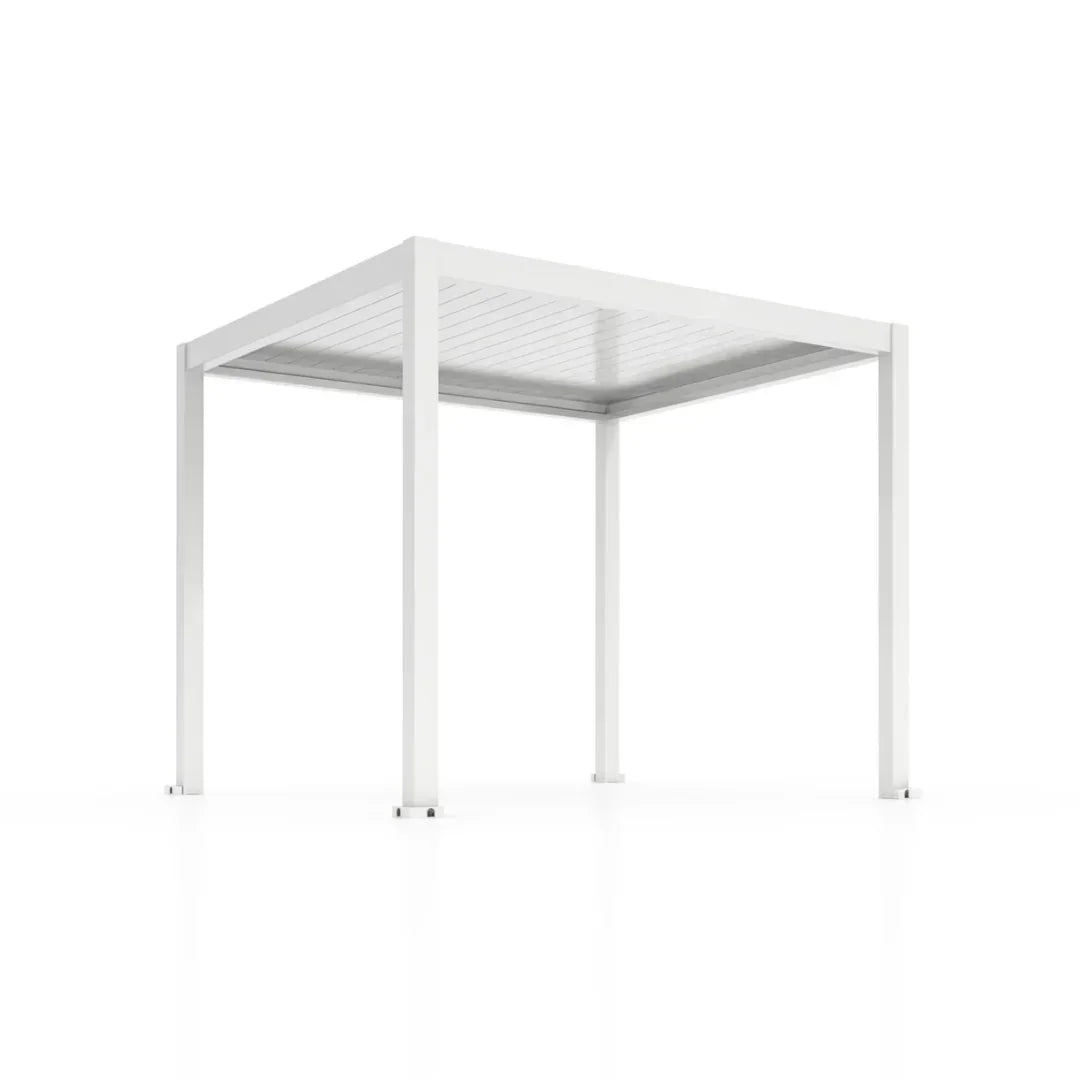 4x3m Pergola Adossée Bioclimatique : Gamme Nova - Pergomax