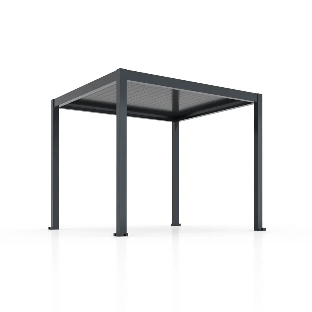 4x4m Pergola Bioclimatique : Gamme Nova - Pergomax