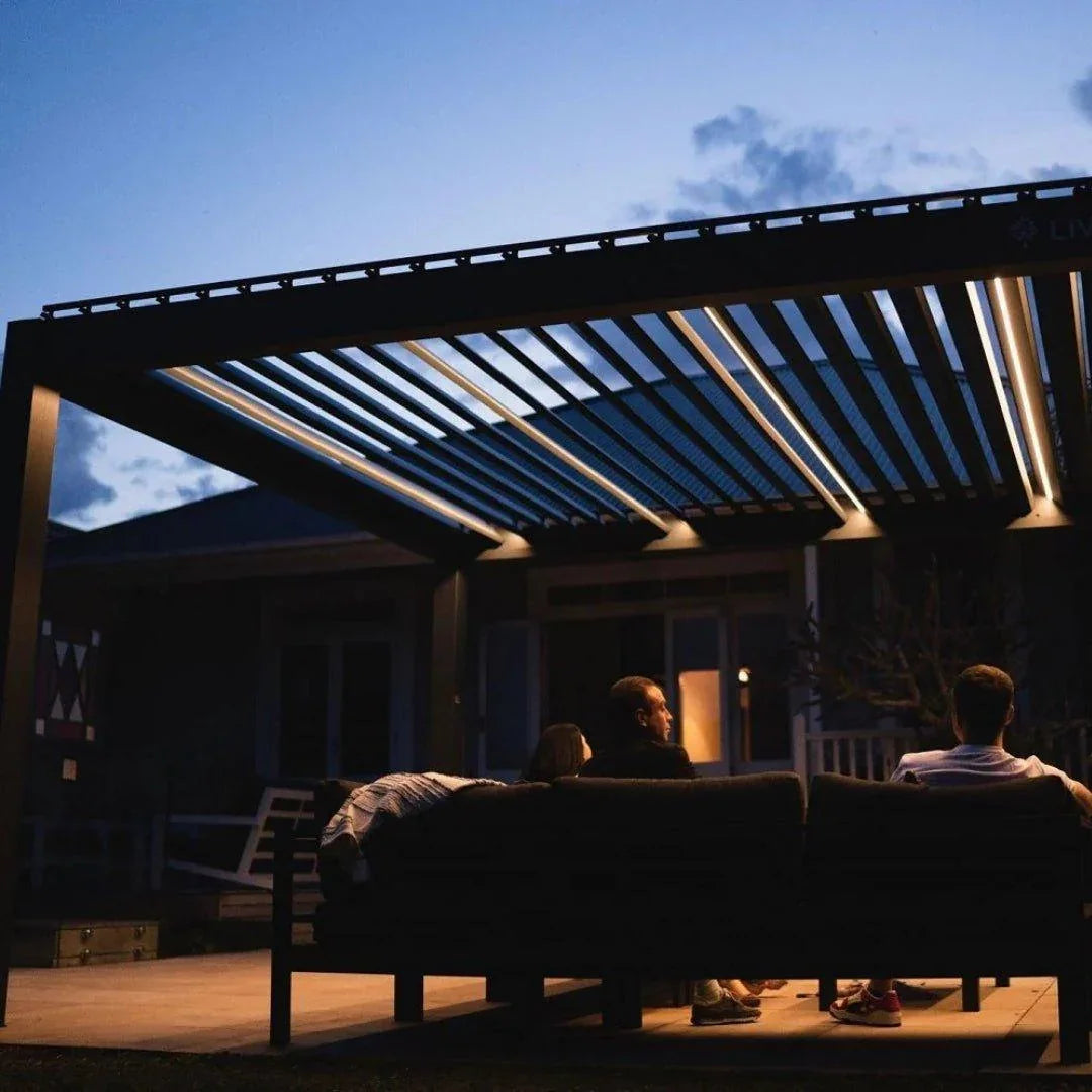 6x3m Pergola Bioclimatique : Gamme Alto - Pergomax
