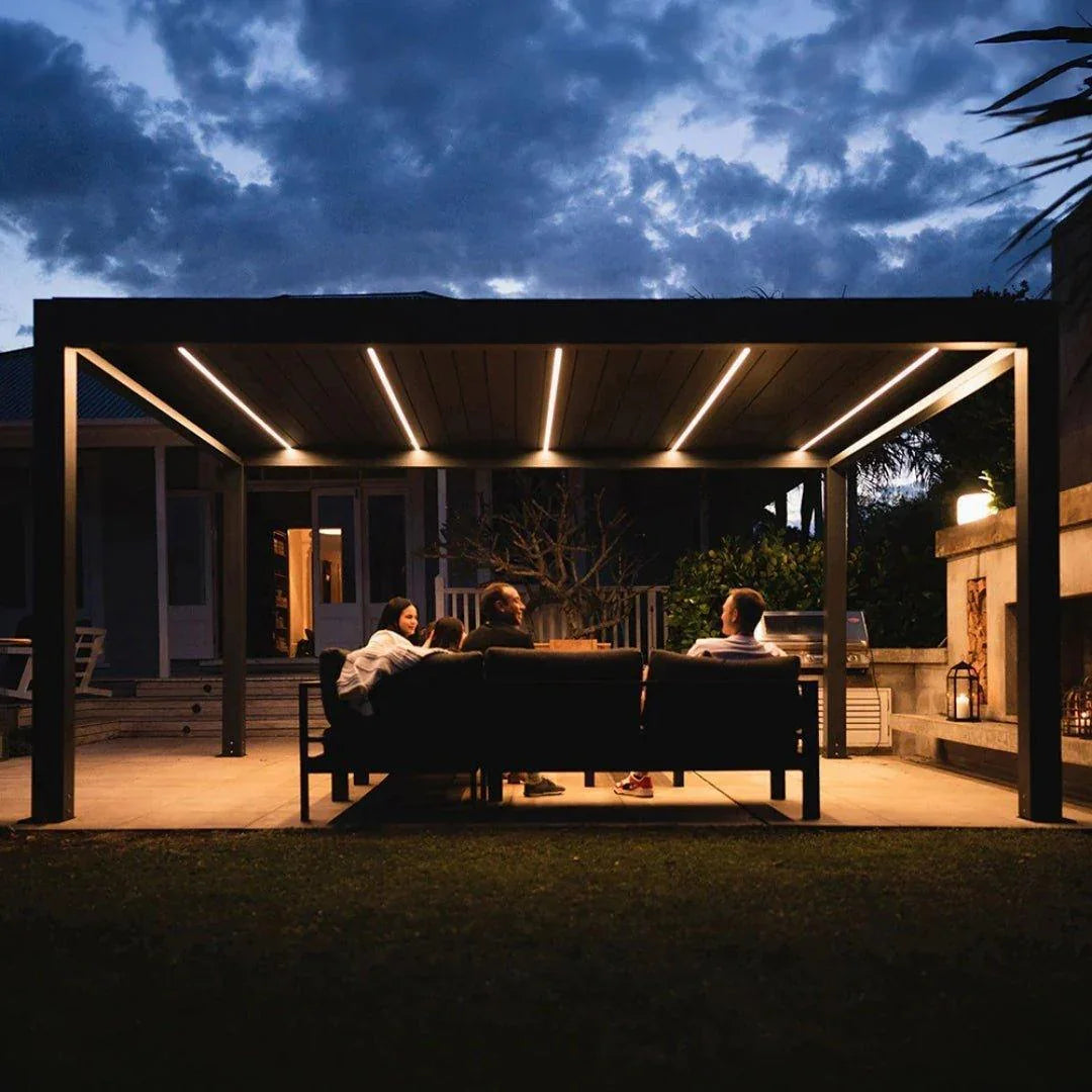6x3m Pergola Bioclimatique : Gamme Alto - Pergomax