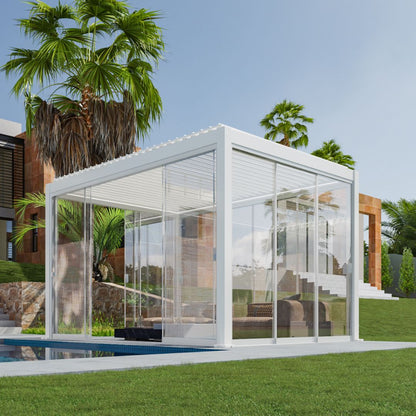 8x3m Pergola Bioclimatique : Gamme Nova