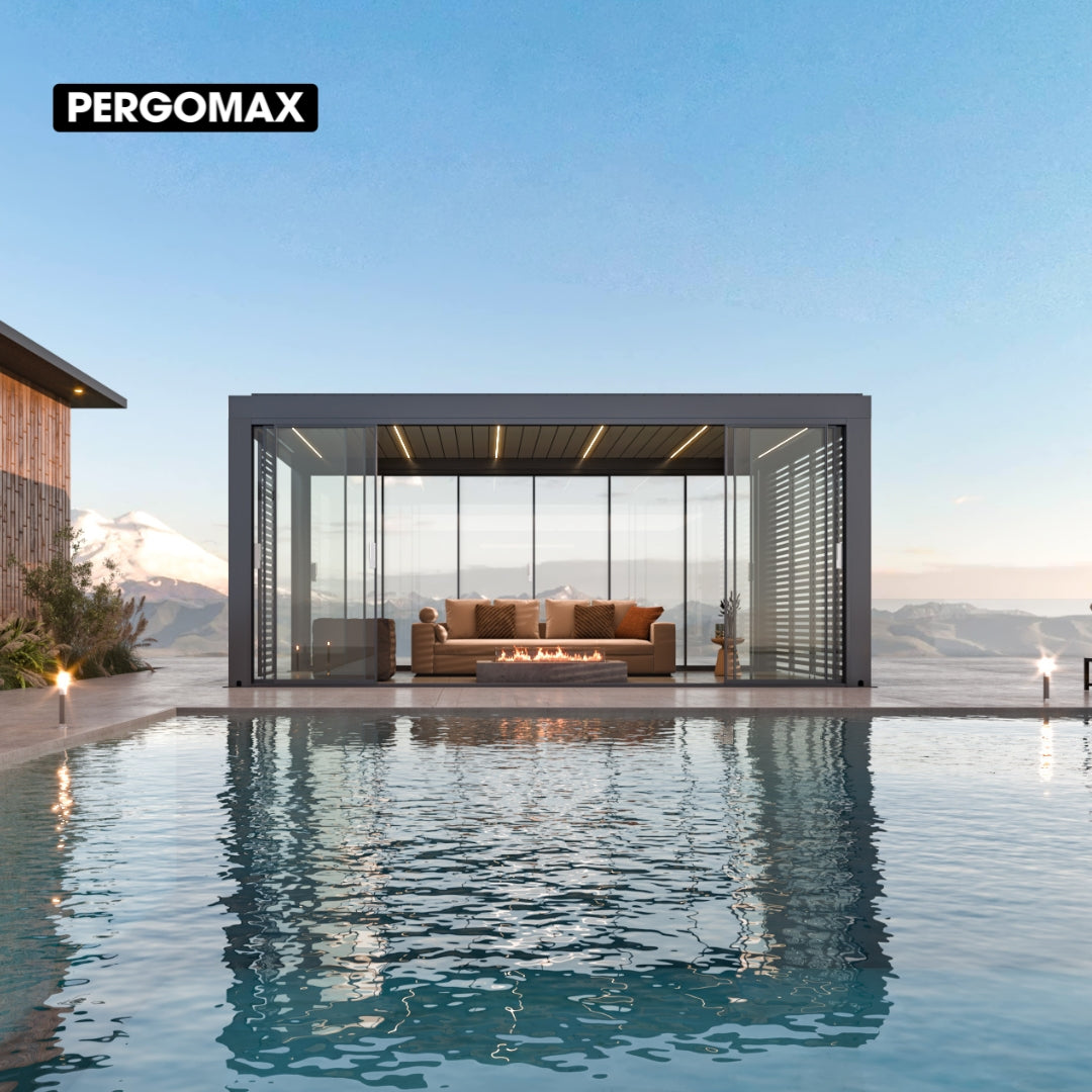 3x3m Pergola Bioclimatique : Gamme Signature