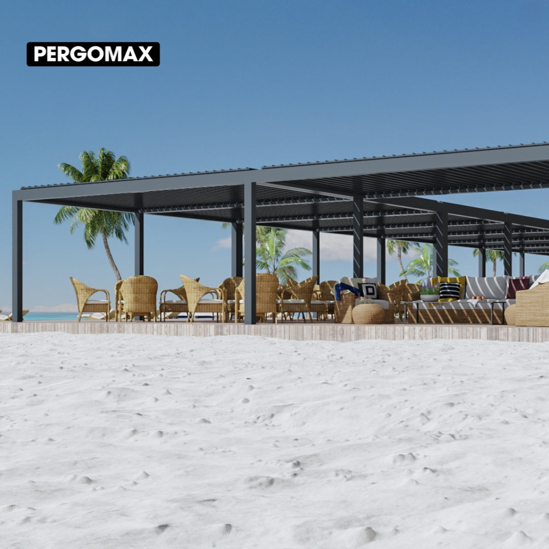 3x3m Pergola Bioclimatique : Gamme Signature