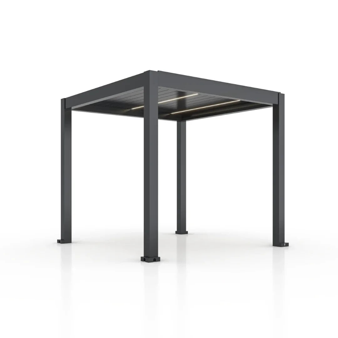 3x3m Pergola Bioclimatique : Gamme Alto - Pergomax