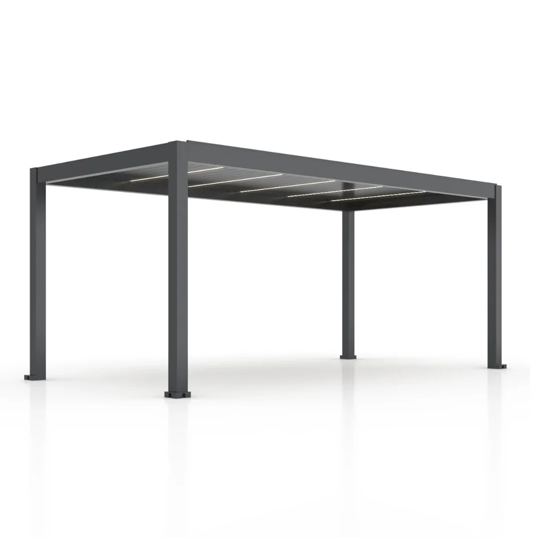 6x3m Pergola Bioclimatique : Gamme Alto - Pergomax