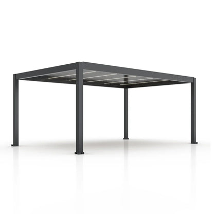 6x4m Pergola Bioclimatique : Gamme Alto - Pergomax
