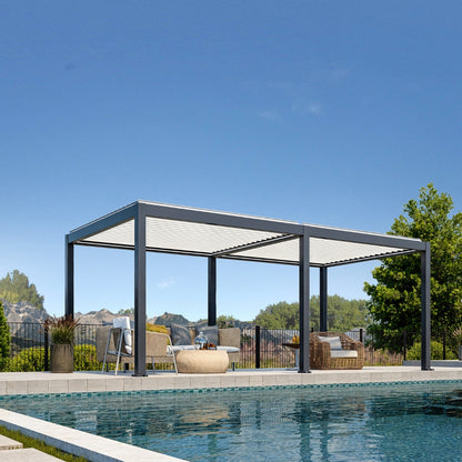 8x3m Pergola Bioclimatique : Gamme Nova