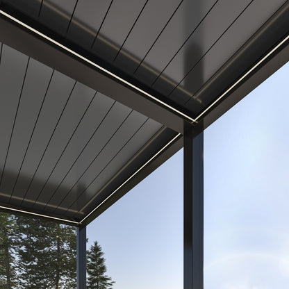 8x3m Pergola Bioclimatique : Gamme Nova