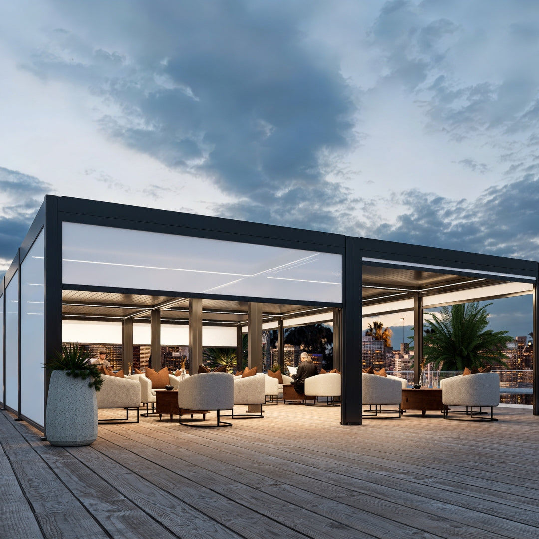 4x3m Pergola Bioclimatique : Gamme Nova