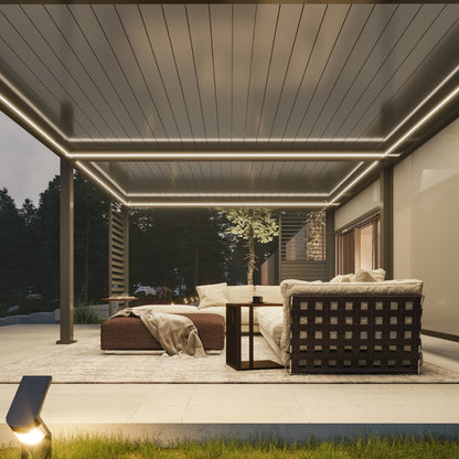 8x3m Pergola Bioclimatique : Gamme Nova