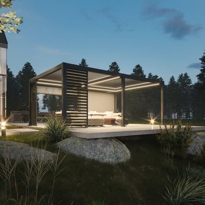 4x4m Pergola Bioclimatique : Gamme Nova