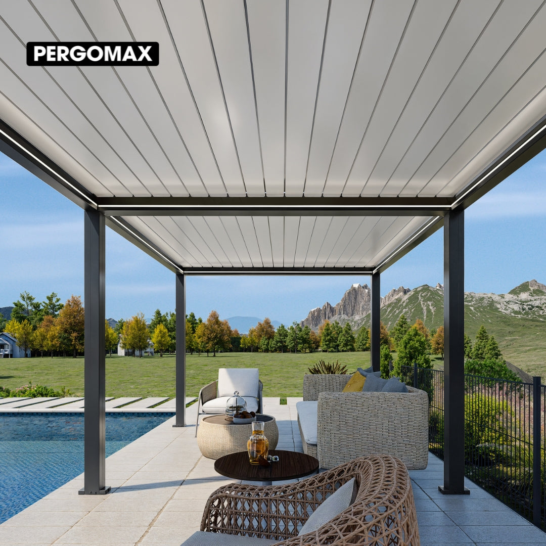 6x4m Pergola Bioclimatique : Gamme Nova