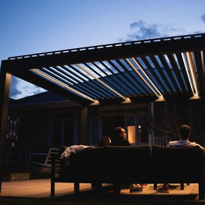 6x3m Pergola Bioclimatique : Gamme Alto - Pergomax